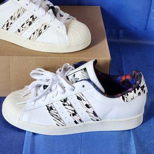 NEW!! ADIDAS SUPER STAR W SIZE 7.5 WHITE